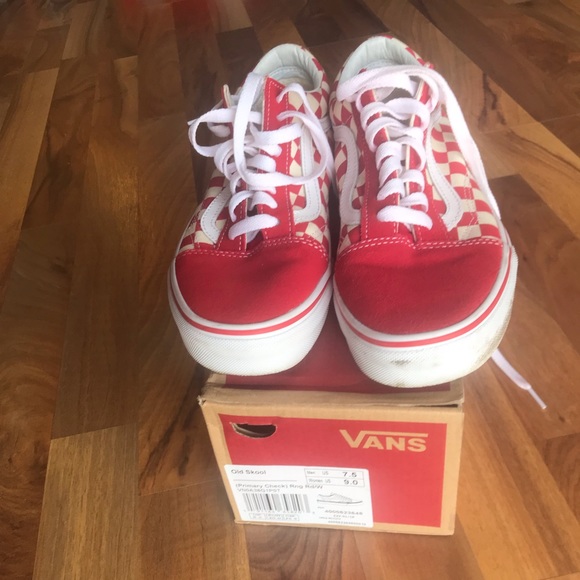Red Vans - Picture 3 of 3